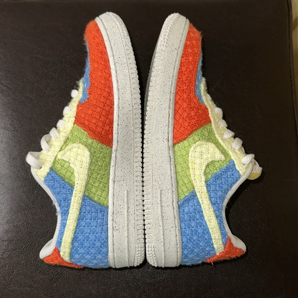 Kids Nike Air Force 1 Low Next Nature “Hemp-Multi”… - Picture 6 of 9